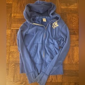 abercrombie and fitch hoodie Y2K zip up